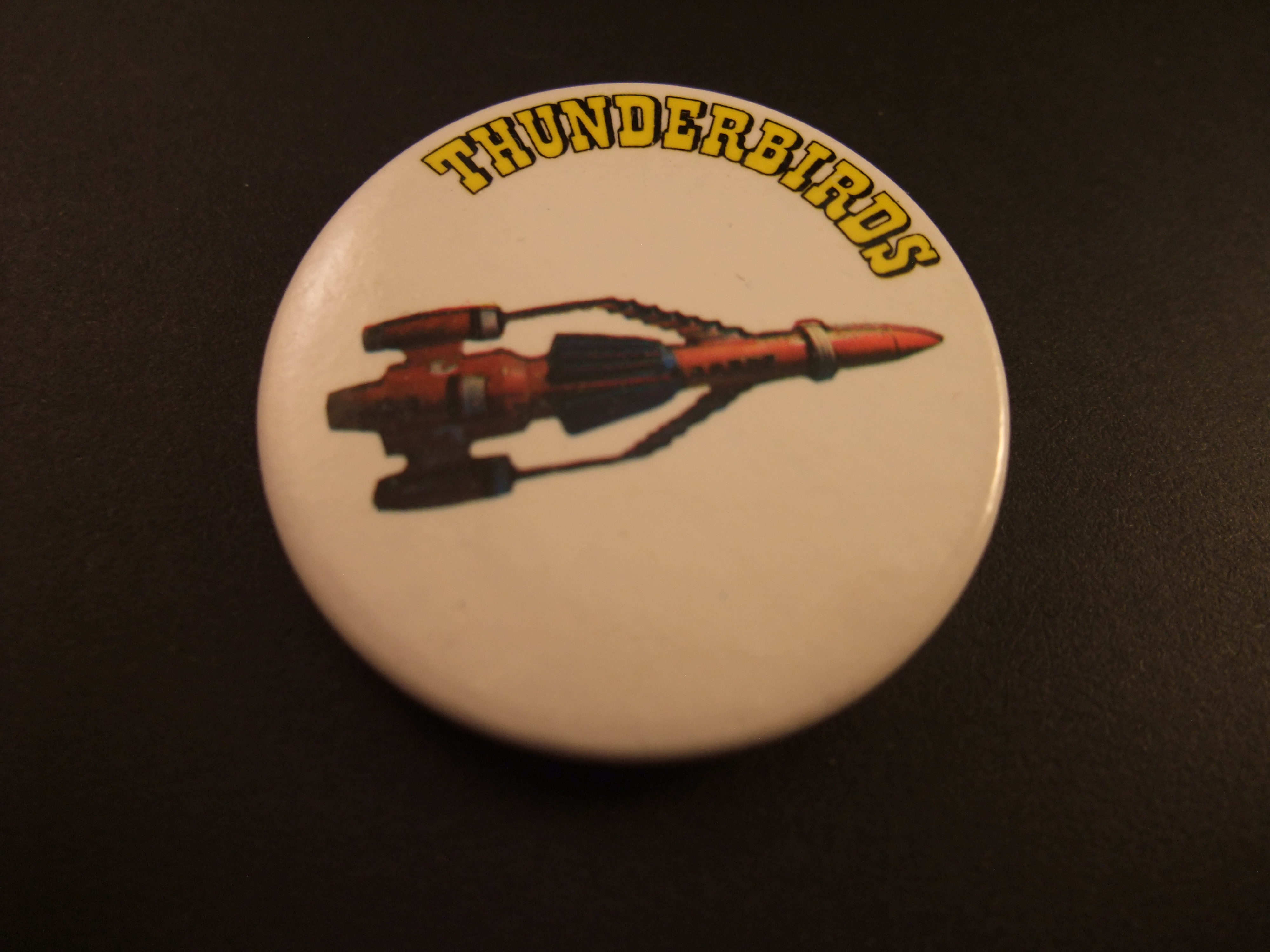 Thunderbirds Britse science-fiction serie jaren 60 ( Thunderbird 3  ingle-stage-to-orbit (SSTO) ruimtevoertuig van International Rescue)
